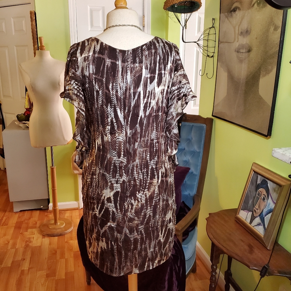 ⚡️Fun and Flirty Jones New York Silk Dress - Picture 4 of 4